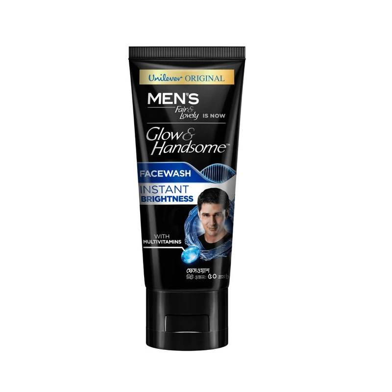 Glow & Handsome Facewash Rapid Action Instant Brightness 50g